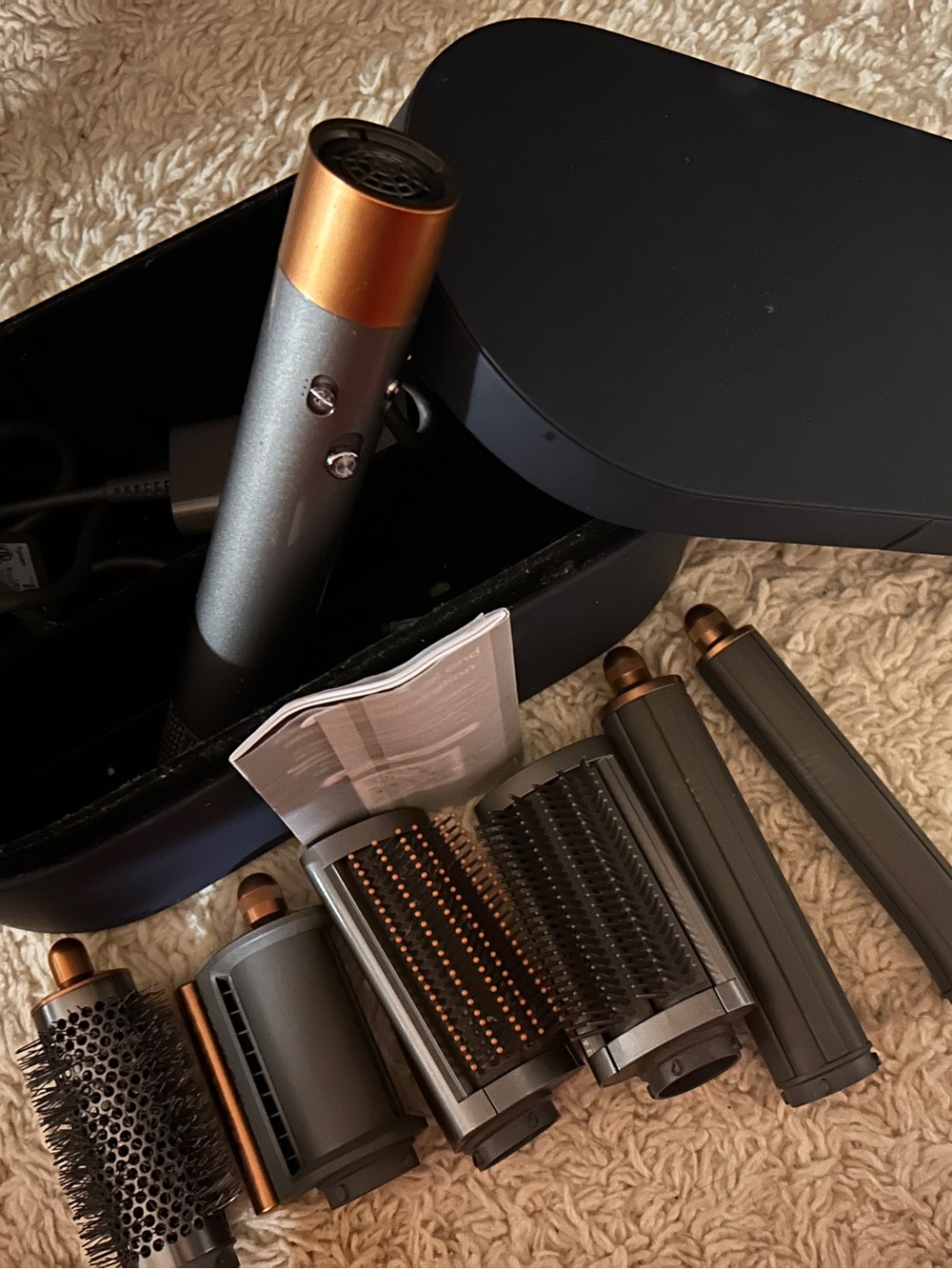 Dyson Men’s Styling Set in Gray and Copper